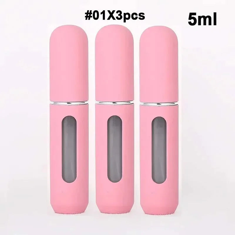 5ml Mini Refillable Perfume Atomizer Spray Bottles for Travel