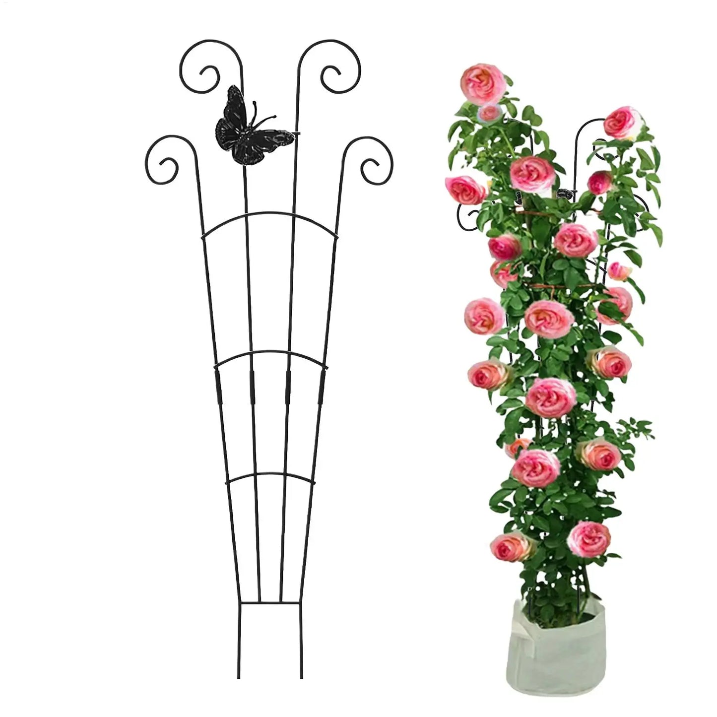 Climbing Plant Trellis 76cm – Garden Vine & Flower Support