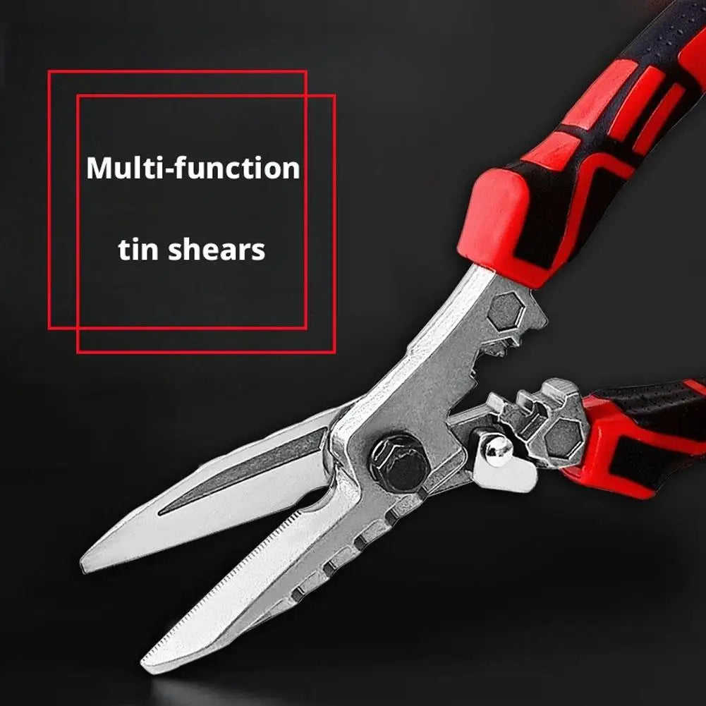 Electrician Scissors – Wire Cutting, Stripping & Crimping Tool