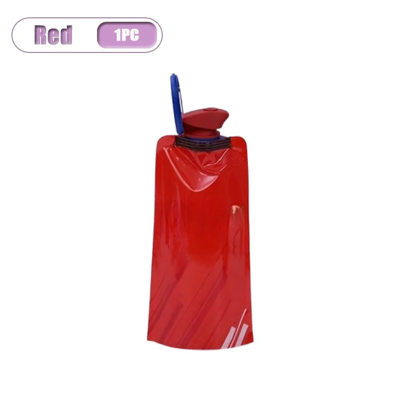 Collapsible Water Bag 700ml | Foldable Flask Hiking Camping