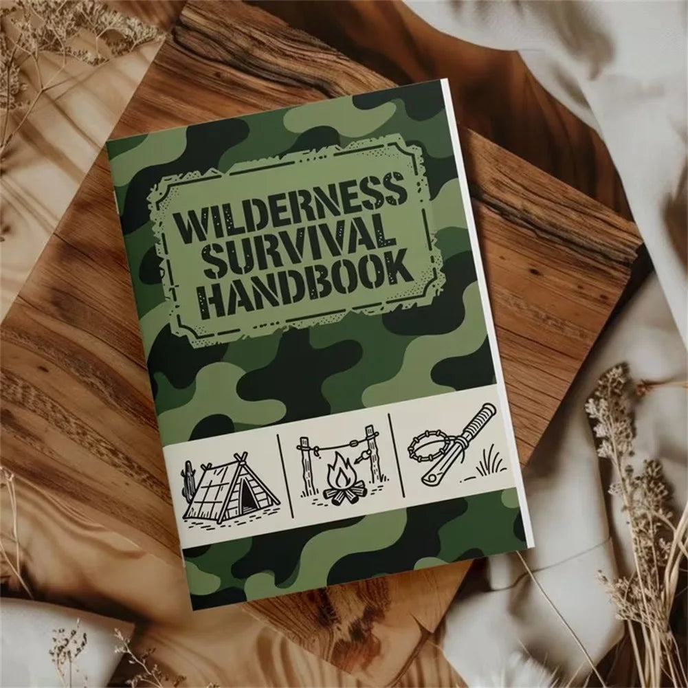 Adult Wilderness Survival Notebook, Outdoor Survival Guide And Planning Manual,For Backcountry Hiking Adventures Emergency Preps Peaceful Pleasures Health and Wellness