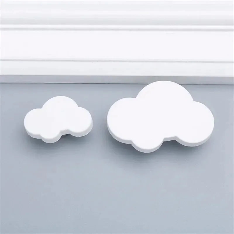Cartoon Cloud Cabinet Knobs & Drawer Pulls for Kids' Rooms