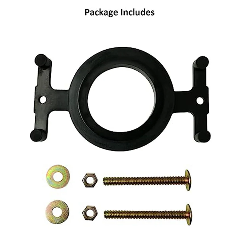 Solid Brass Toilet Tank Repair Kit with Gasket & Bolts