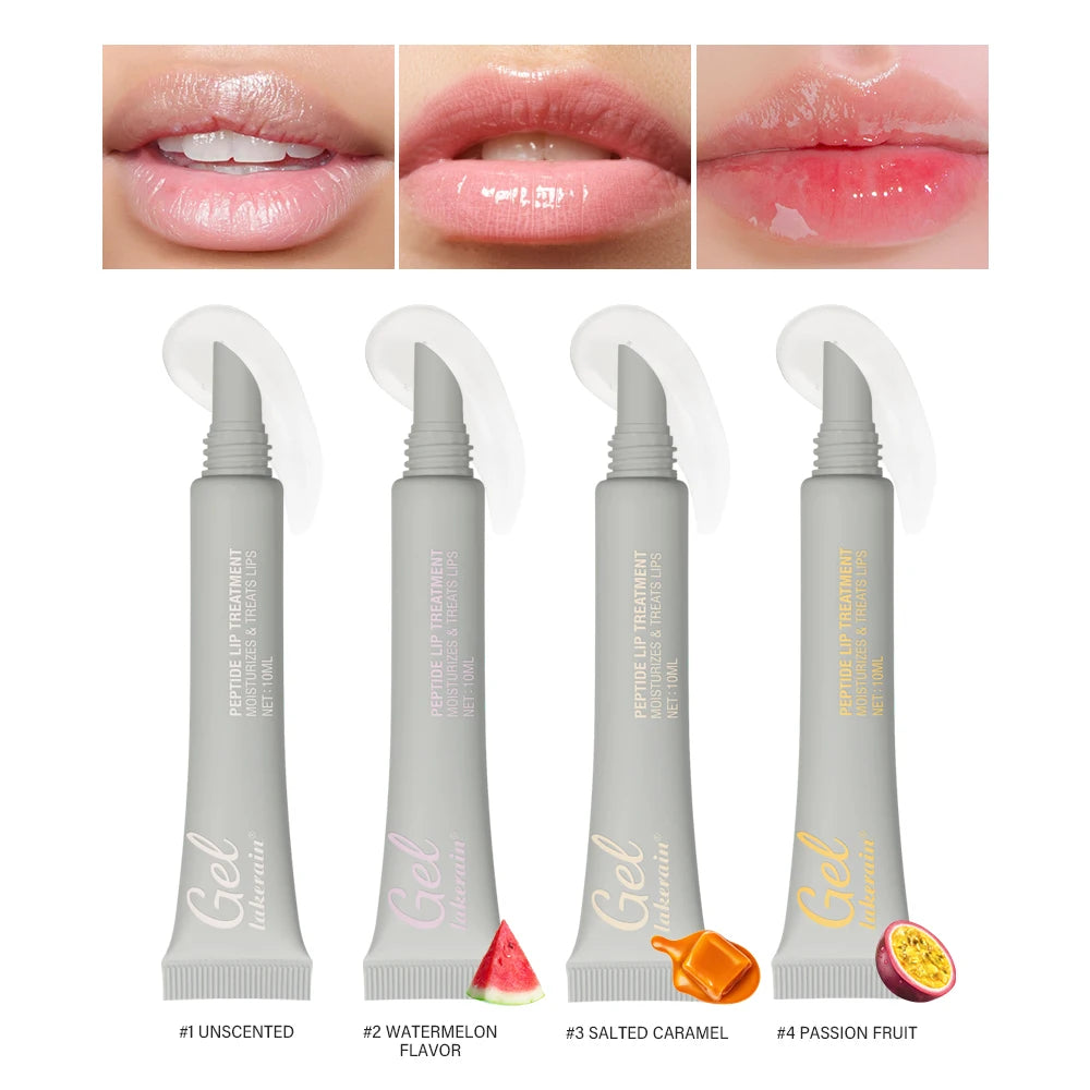 Peptide Lip Treatment Moisturizing Lip Mask Gel To Remove Dead Skin Lipstick Base Lip Cream Lip Care Mask 10ml Peaceful Pleasures Health and Wellness