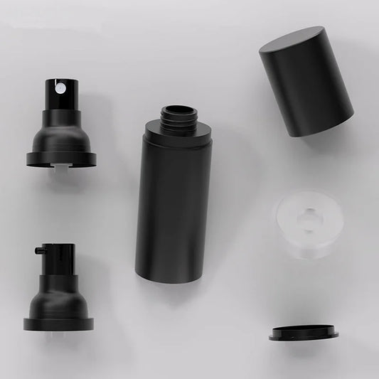Refillable Airless Vacuum Pump Bottle | Travel Dispenser Travel Pump Bottle Peaceful Pleasures Health and Wellness