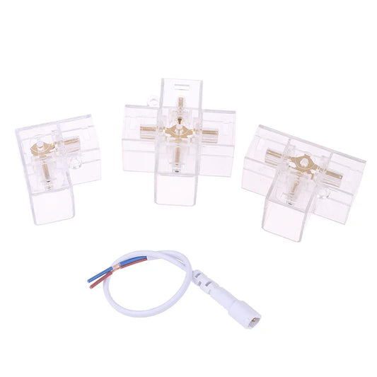 Hexagon LED Light Splicing Connector & Cable | Workshop Garage LED Light Connector Oasis Select