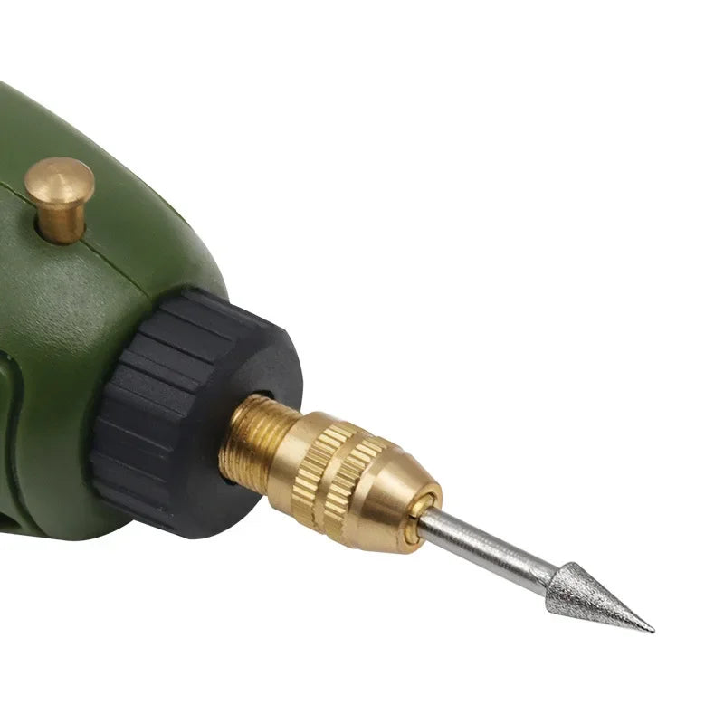 3MM Grinding Rods Mini Diamond Drill Grinding Head Milling Cutter Needle Engraving Carving Polishing Glass Jade Stone Drill Bit Peaceful Pleasures Health and Wellness