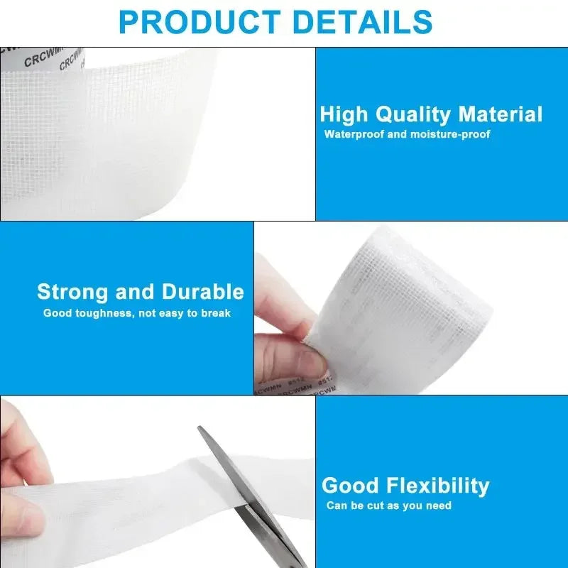 Self-Adhesive Mosquito Screen Repair Tape 5x200cm