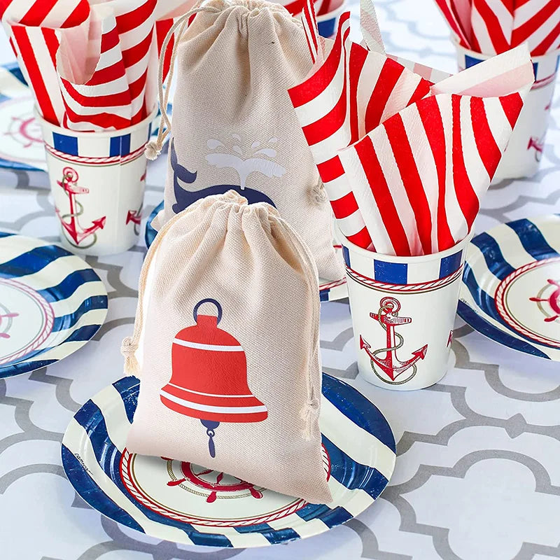 Nautical Anchor Gift Bags | Party, Wedding & Bachelorette