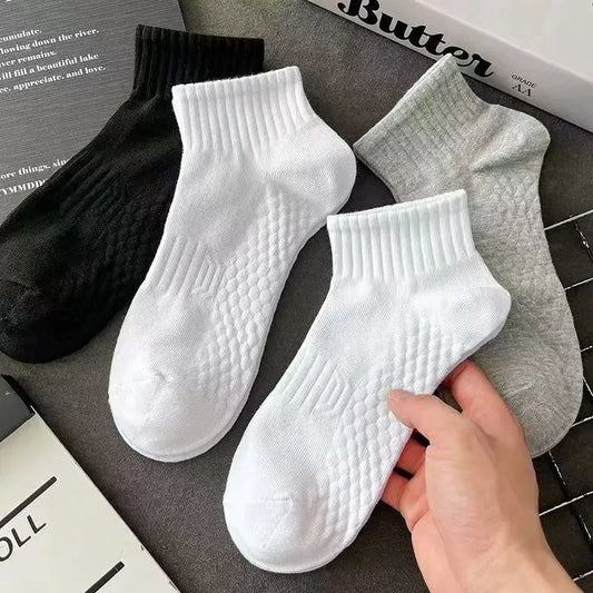 Men's Warm Short Socks Set | Breathable Business & Sport Socks Men's Ankle Socks Peaceful Pleasures Health and Wellness