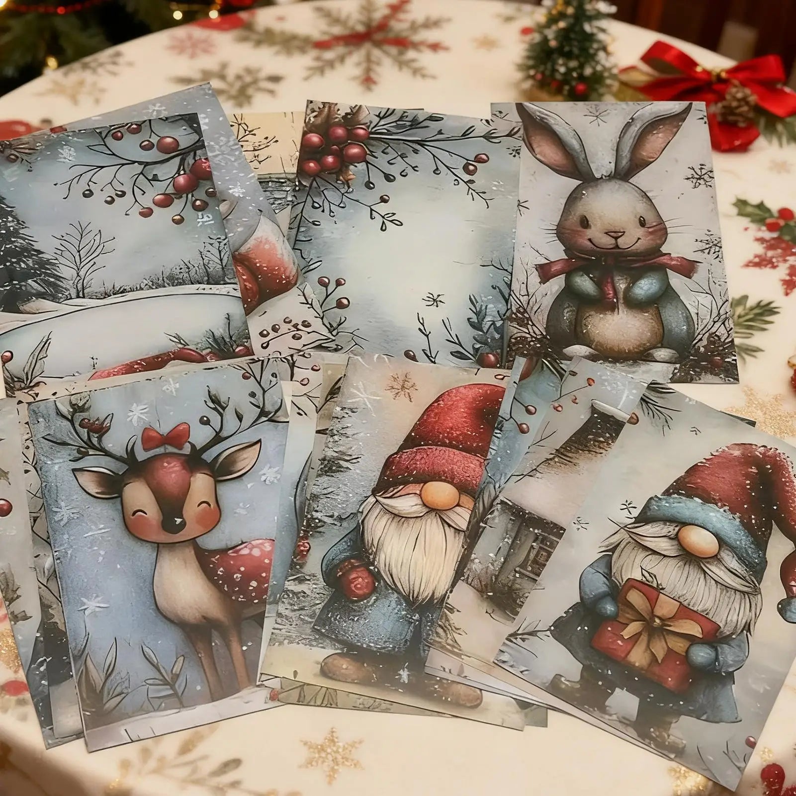 Christmas Greeting Cards Set of 20 – Assorted Holiday Designs Holiday Greeting Cards Peaceful Pleasures Health and Wellness