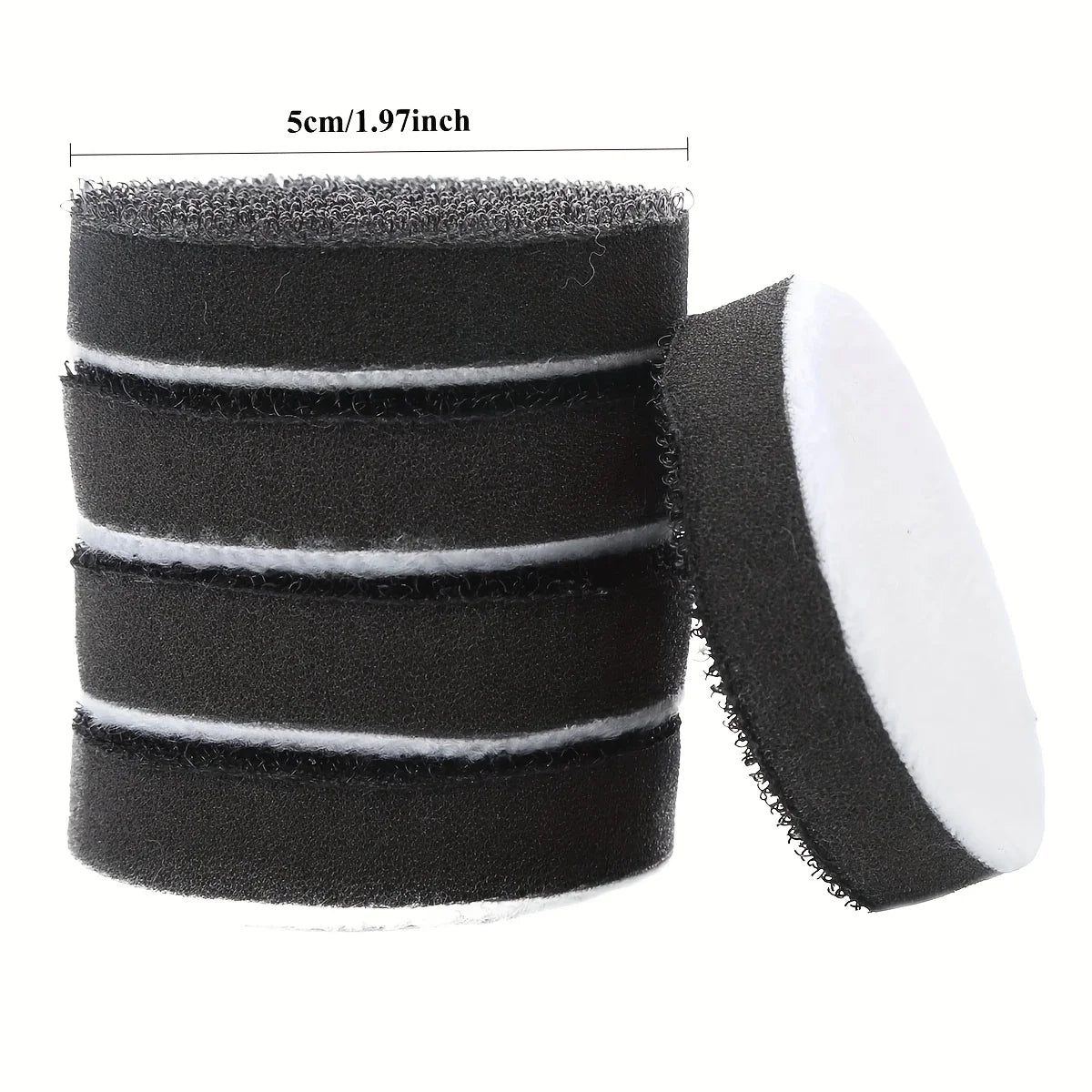 5 X Soft Sponge Interface Pad Hook Sandpaper Sanding Polishing