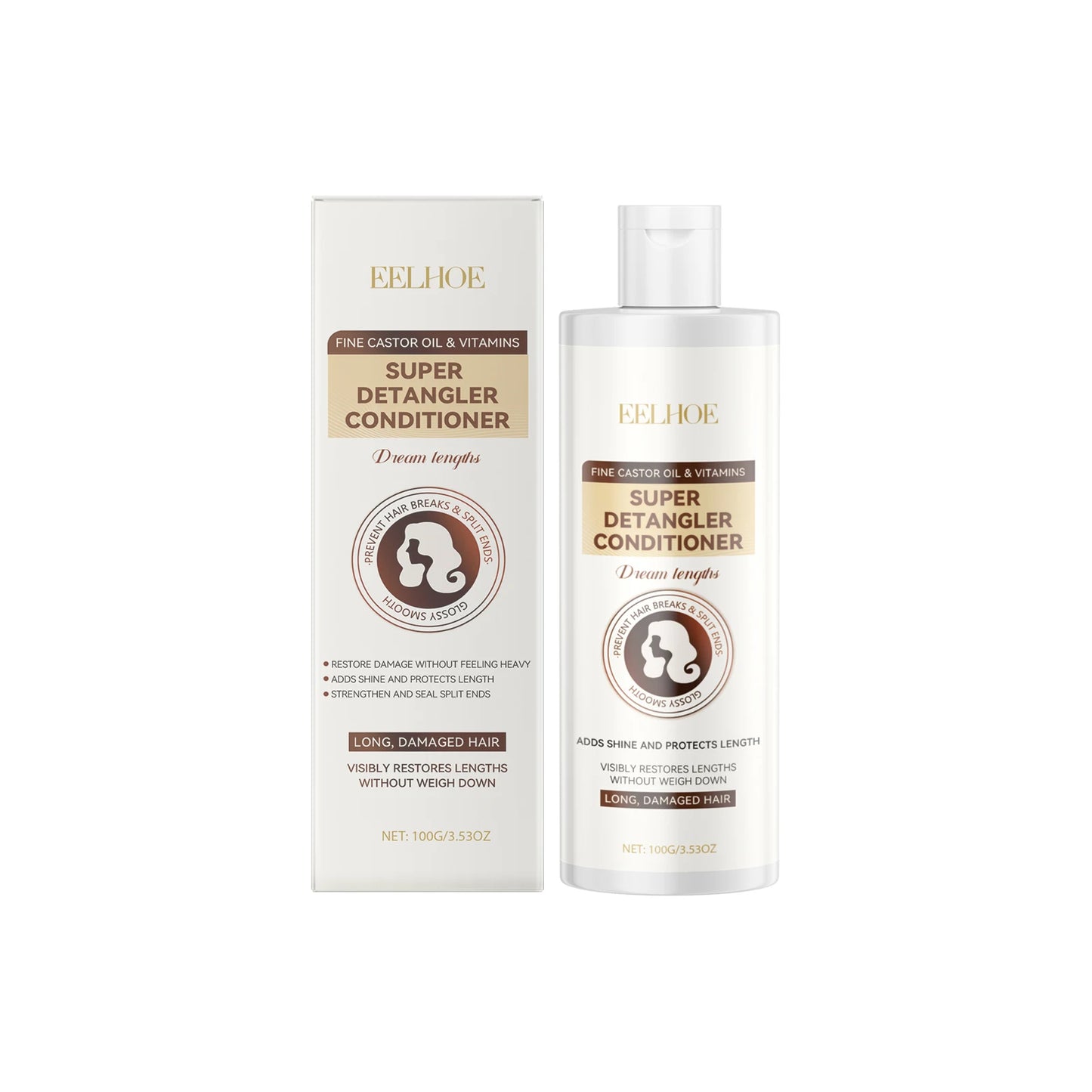 Thermal Protection Hair Conditioner Repair Improving Frizz Hair Restore Natural Luster Strengthen Roots Moisturizing Conditioner Peaceful Pleasures Health and Wellness 100g Boxed