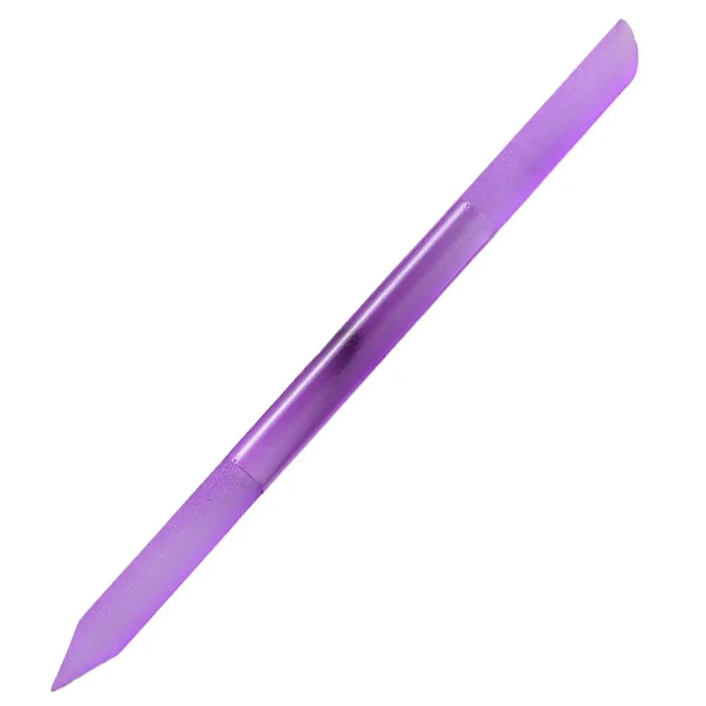 Crystal Glass Cuticle Pusher – Dual-Ended Reusable Manicure Stick