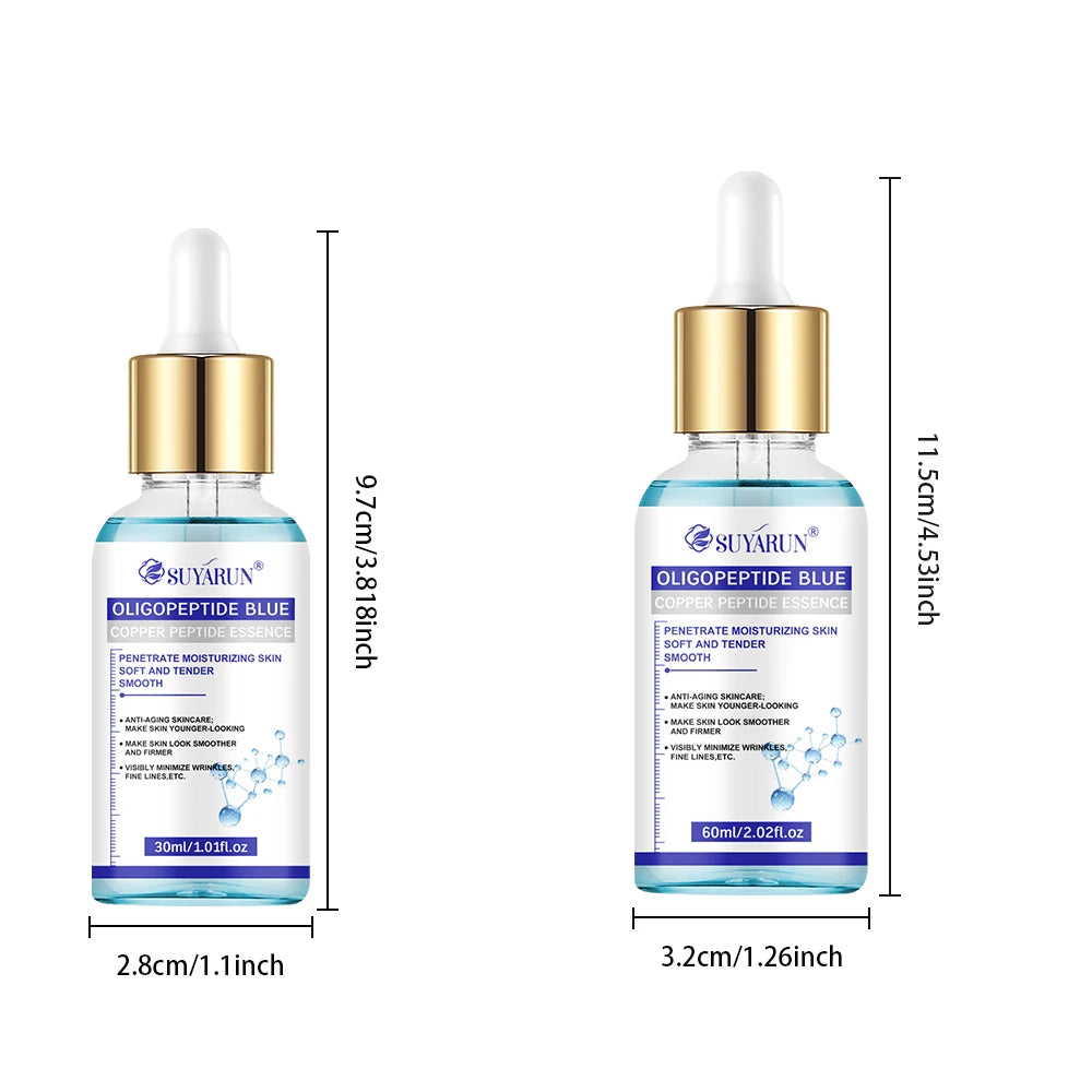 COPPERPEPTIDE ESSENCE Lifts and firms facial contours, evens skin tone, provides 48H hydration, easily absorbed and non-greasy. Peaceful Pleasures Health and Wellness