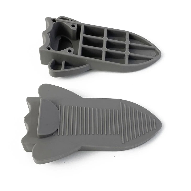New 1Pcs Safety Rubber Door Stop Stoppers Block Wedge Doorstops Door Stopper Home Office Door Rear Retainer Anti-collision Stop Peaceful Pleasures Health and Wellness