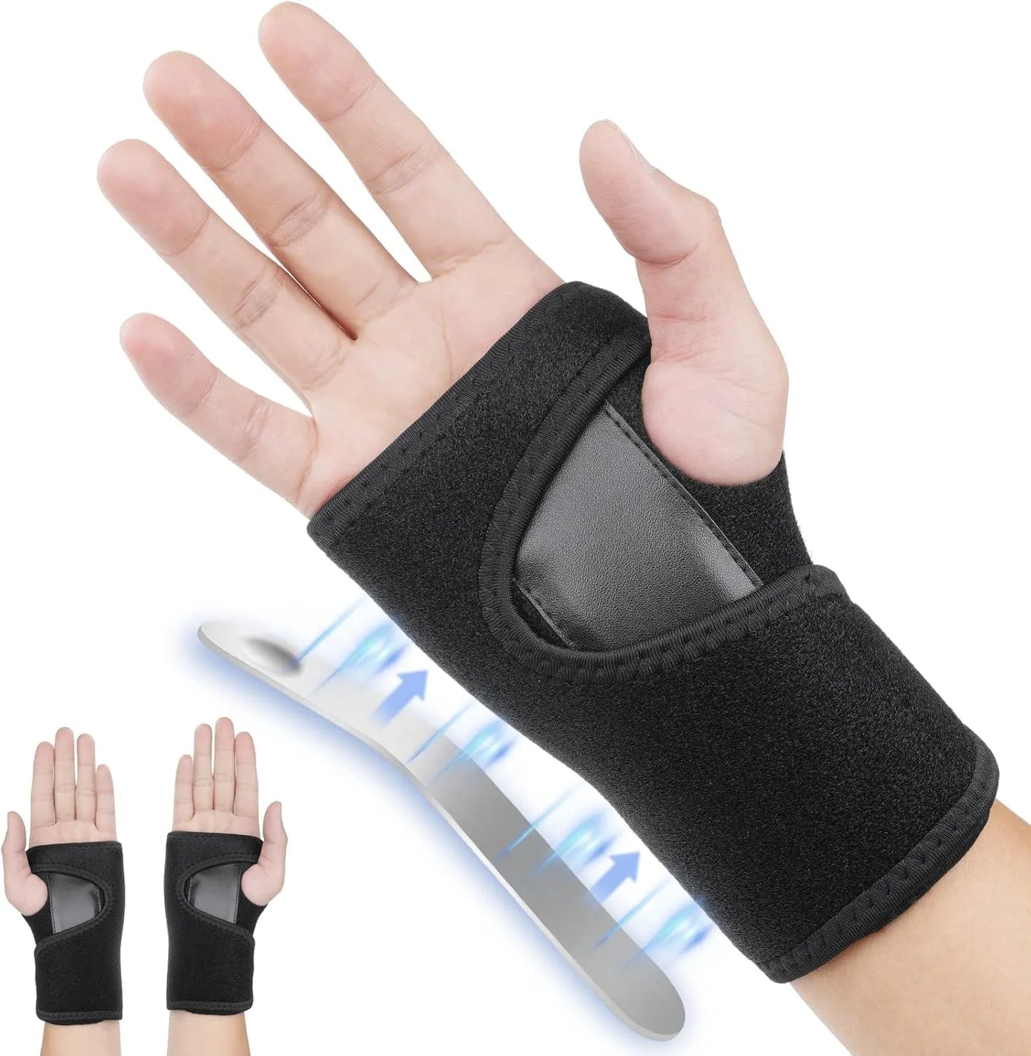 1Pcs Wrist Splint,Carpal Tunnel,Tendonitis and Cushioned Arthritis to Help with Carpal Tunnel and Relieve and Treat Wrist Pain Peaceful Pleasures Health and Wellness