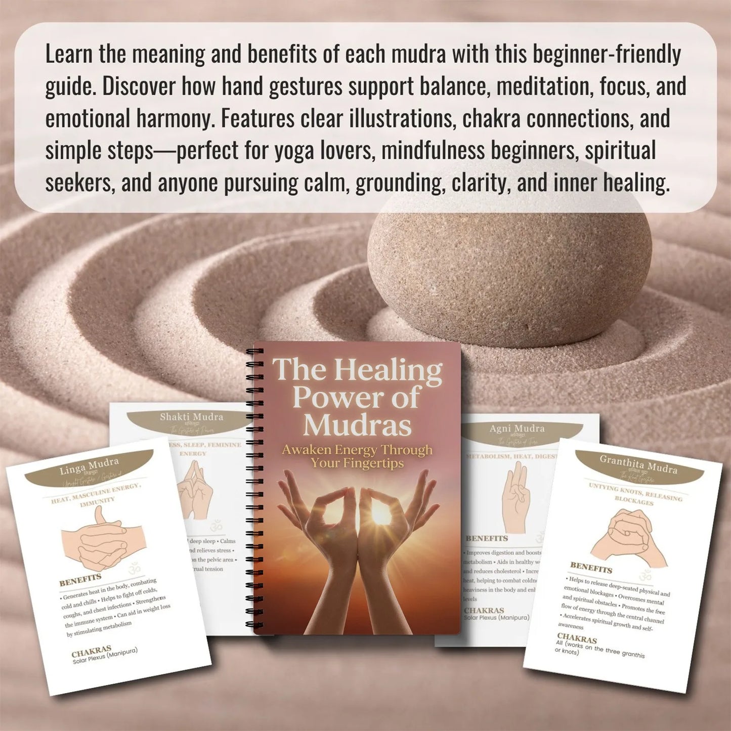 Mudras Hand Yoga Healing Power Guide Healthy Living Fitness Diet