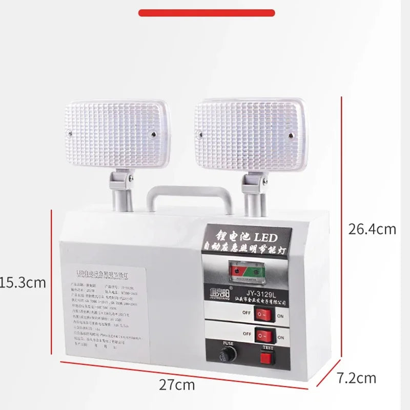 SHINEKNOT 30W Auto Emergency LED Light | 8Hr Backup AC100-260V
