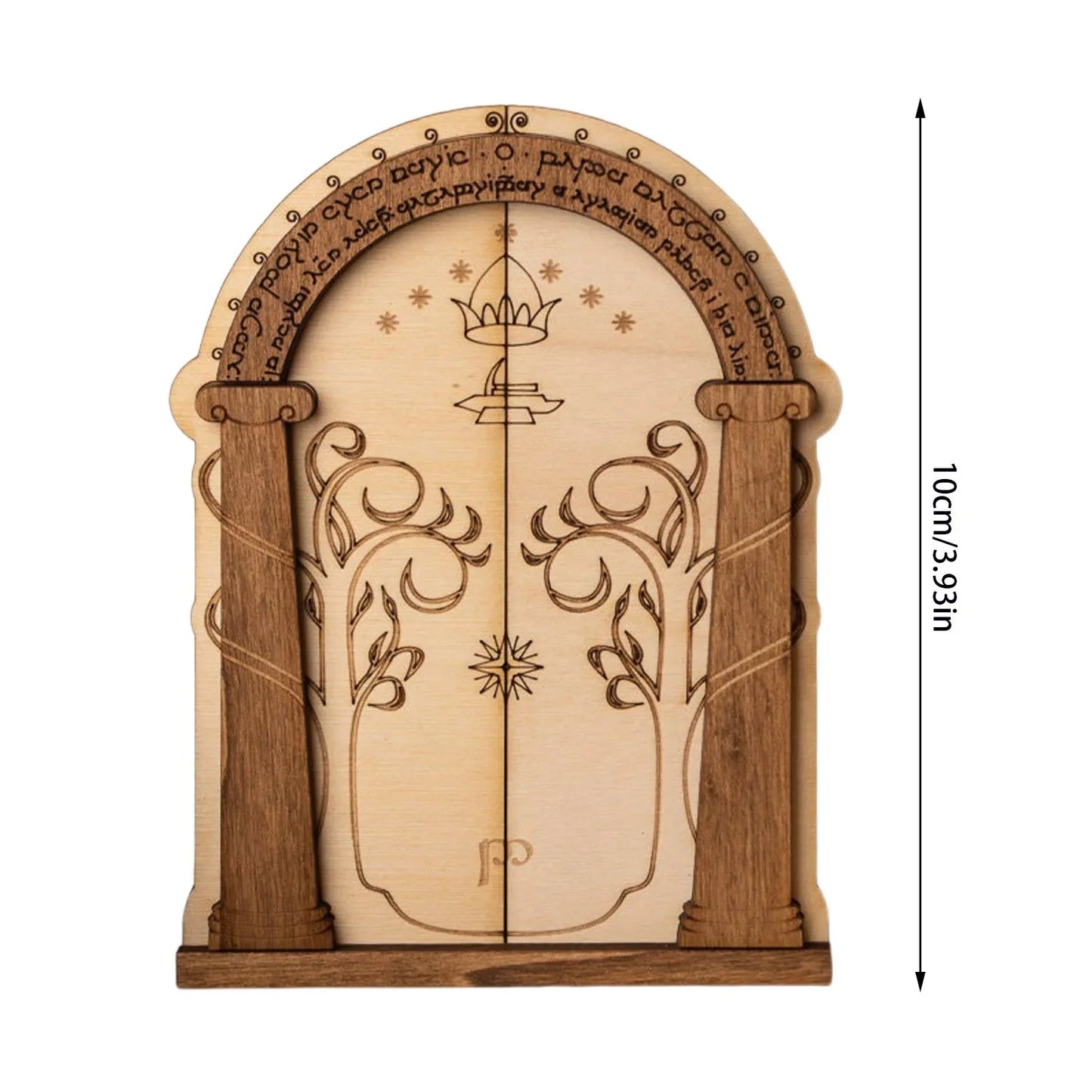 Miniature Fairy Door for Trees – Wooden Garden Decoration