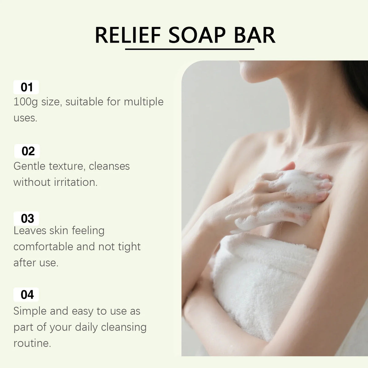 Aloes Tea Tree Soap Natural Extract Mild Clean Refresh Soothe Repair Body Skins Gentle Moisturize Skin Friendly Body Wash Soap Peaceful Pleasures Health and Wellness