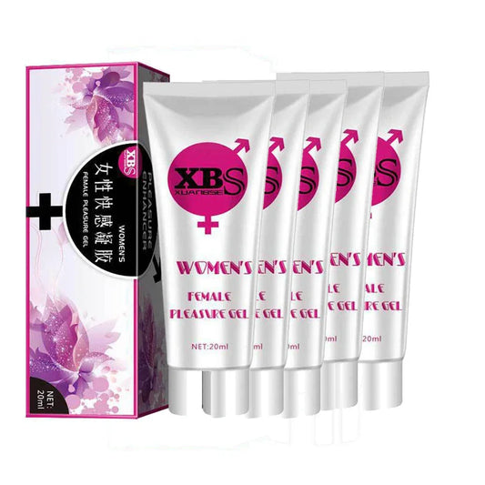 Female Pleasure Gel – Intimate Arousal Gel for Women Peaceful Pleasures Health and Wellness 20ml X5