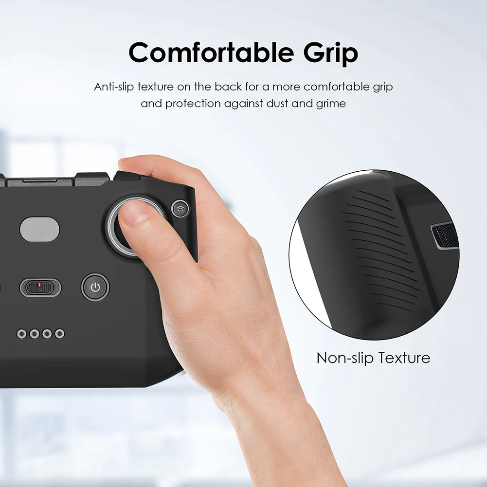 Silicone Case Anti-Scratch Protective Case Protective Cover Controller Protector for For dji NEO / Mini 4 Pro Remote Controller Peaceful Pleasures Health and Wellness