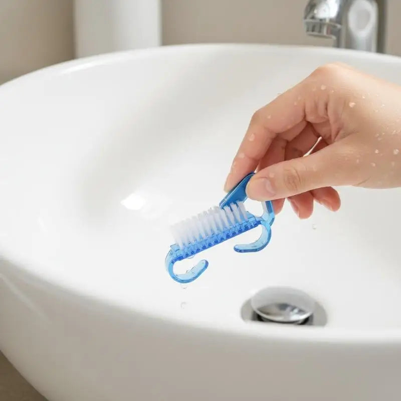 Portable 5/6Pcs Manicure Pedicure Tool Manicure Care Kit Dead Skin Pusher Nail Clipper Nail File Polishing Block Grinding Tool Peaceful Pleasures Health and Wellness