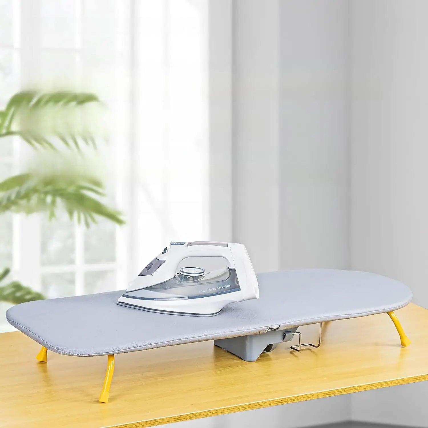 Wall Mount Folding Ironing Board with Iron Holder Ironing Board Peaceful Pleasures Health and Wellness