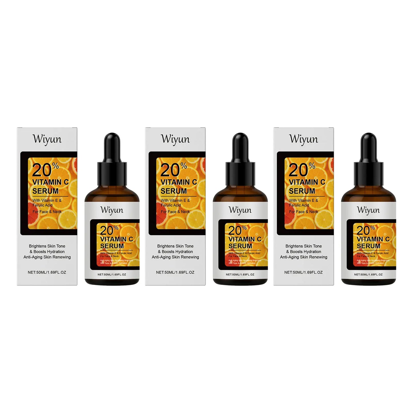 WIYUN Vitamin C Face Serum – Brighten, Firm & Hydrate