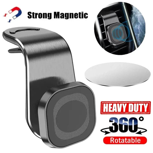 Magnetic Car Phone Holder Stand Air Vent Magnet Car Mount GPS Smartphone Mobile Support In Car Bracket for iPhone Samsung Xiaomi Peaceful Pleasures Health and Wellness