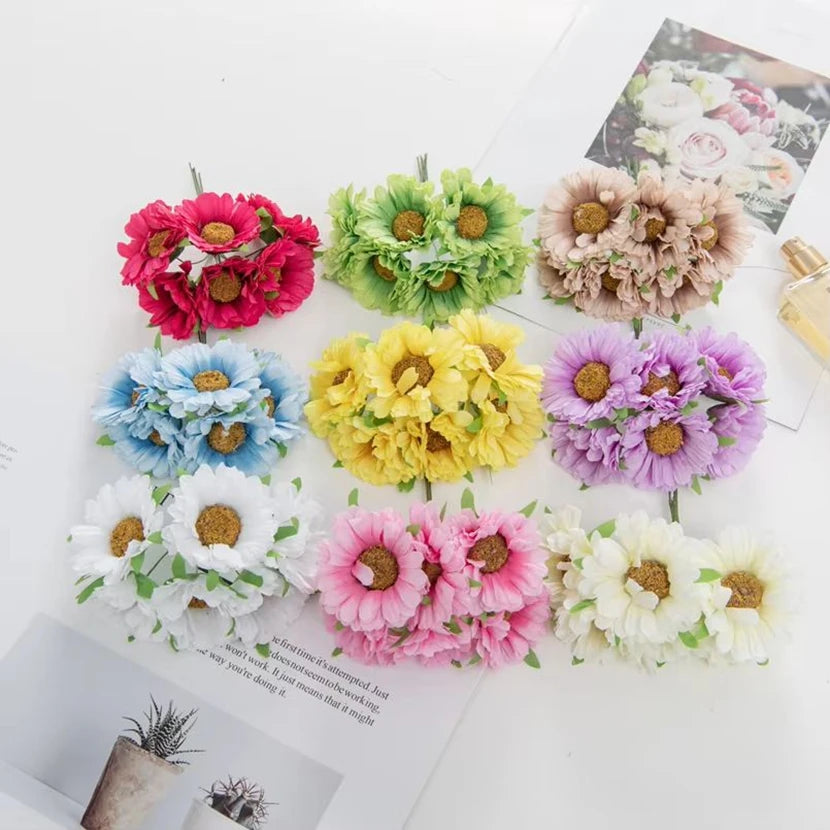 Silk Daisy Artificial Flowers – Wedding, Home & DIY Decor