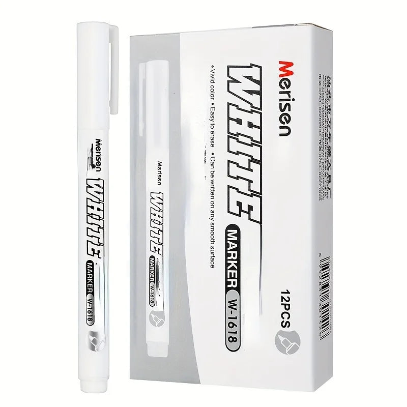 White Marker Pen – Waterproof Oil-Proof | Tires, Metal & Art