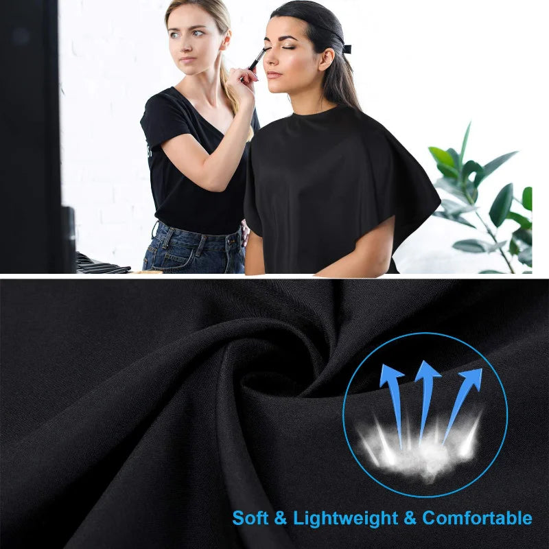 New Hair Cutting Cape Pro Salon Hairdressing Hairdresser Cloth Gown Barber Black Waterproof Hairdresser Apron Haircut capes Peaceful Pleasures Health and Wellness