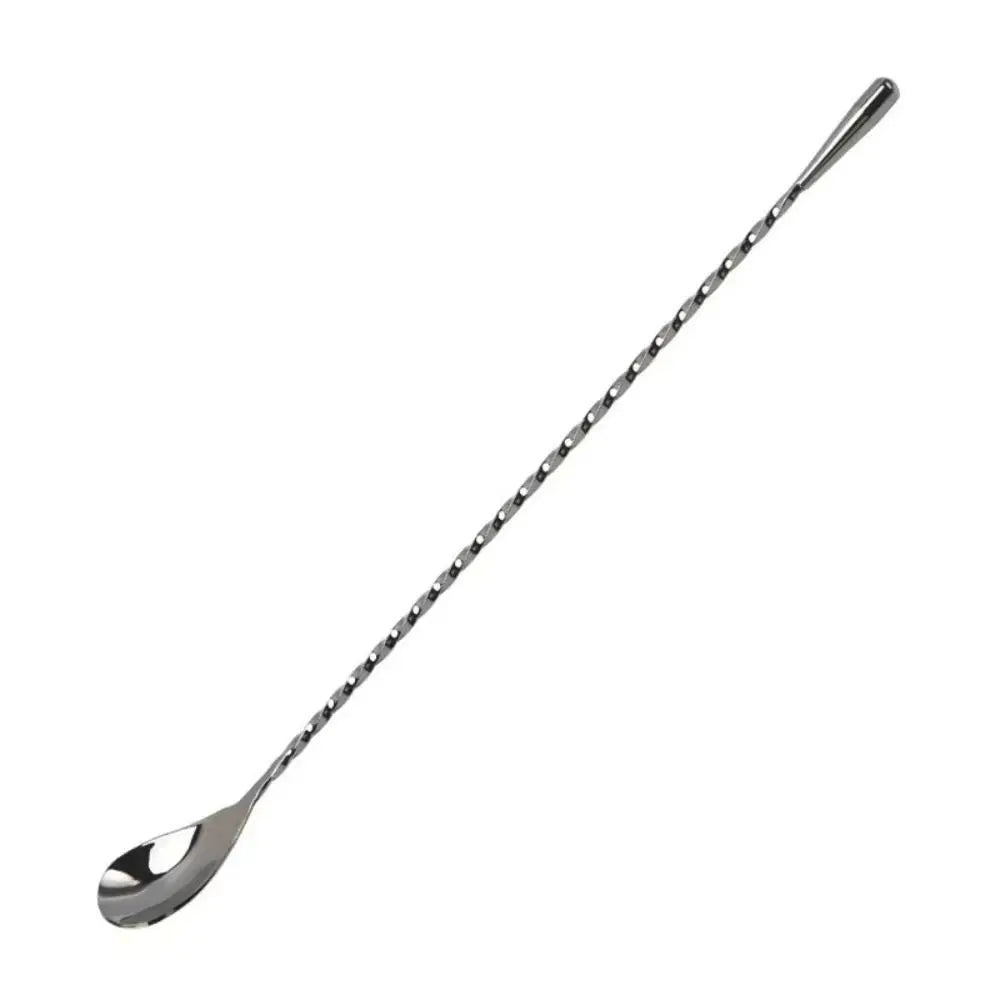 Spiral Cocktail Bar Spoon Stainless Steel 20/30/40cm Long Handle