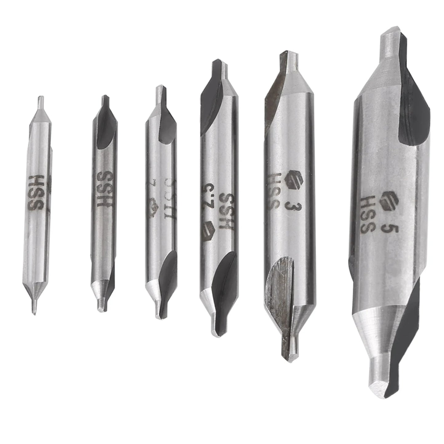 1 2 3 Mm 60 Degree HSS Center Drill Bits Centering Drills