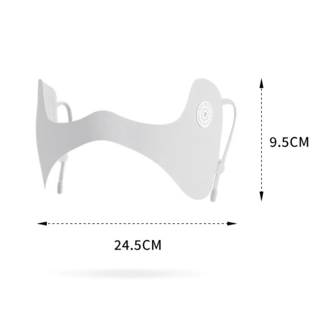 UV Protection Ice Silk Face Mask – Breathable Summer Cover
