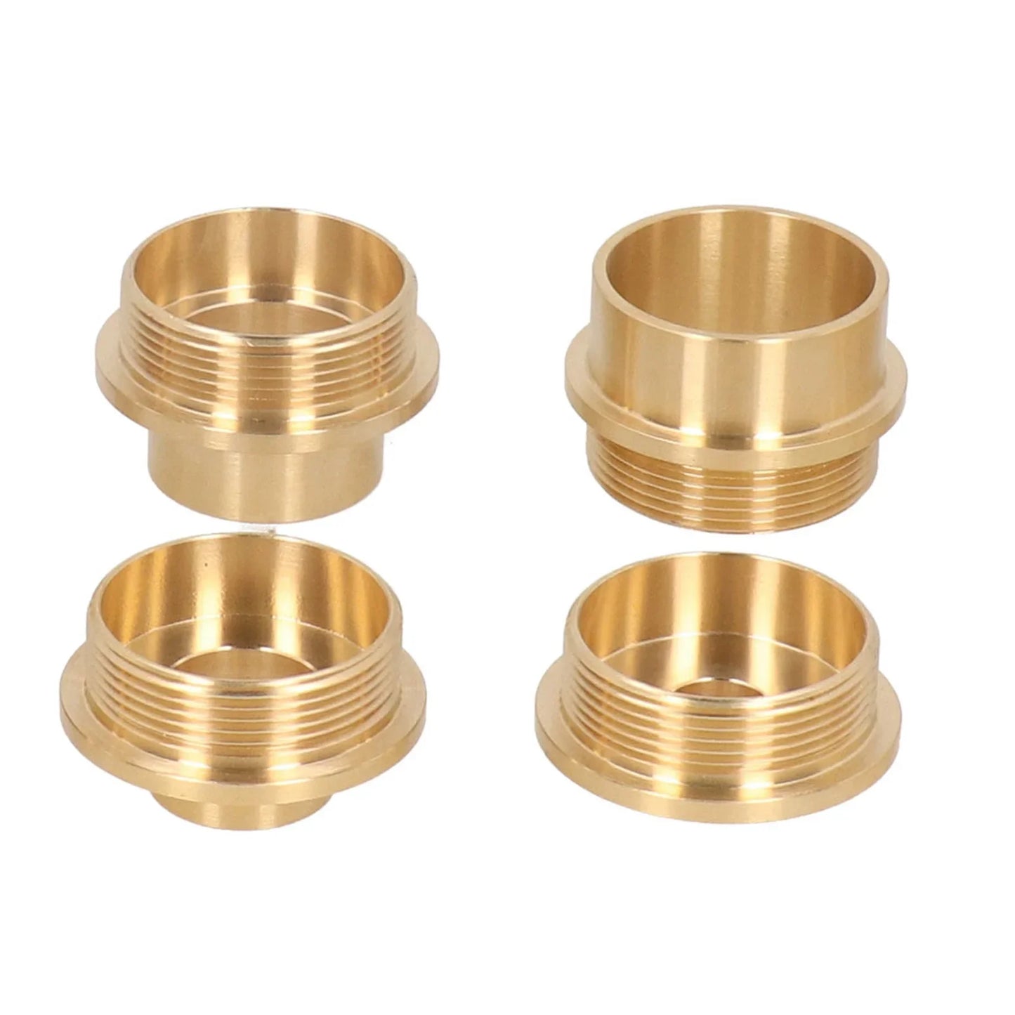 Brass Template Router Guides Lock Nut Adapter Accessory Templates