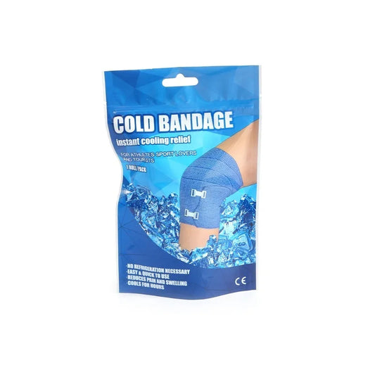 Instant Cooling Ice Bandage Tape | Self-Adhesive Athletic Wrap Athletic Cooling Tape Peaceful Pleasures Health and Wellness