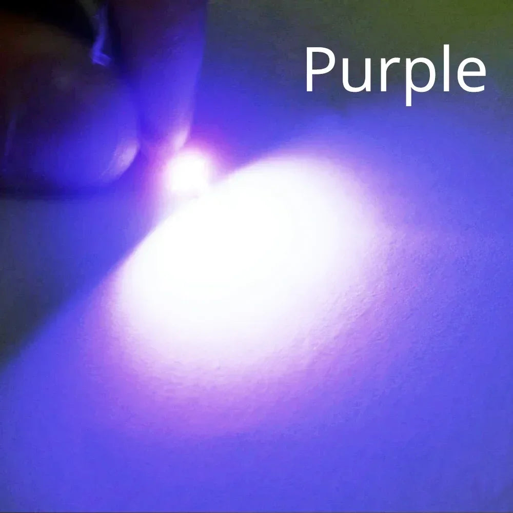 10PCS 1206 SMD LED Chip Beads – Multi-Color Super Bright Diodes