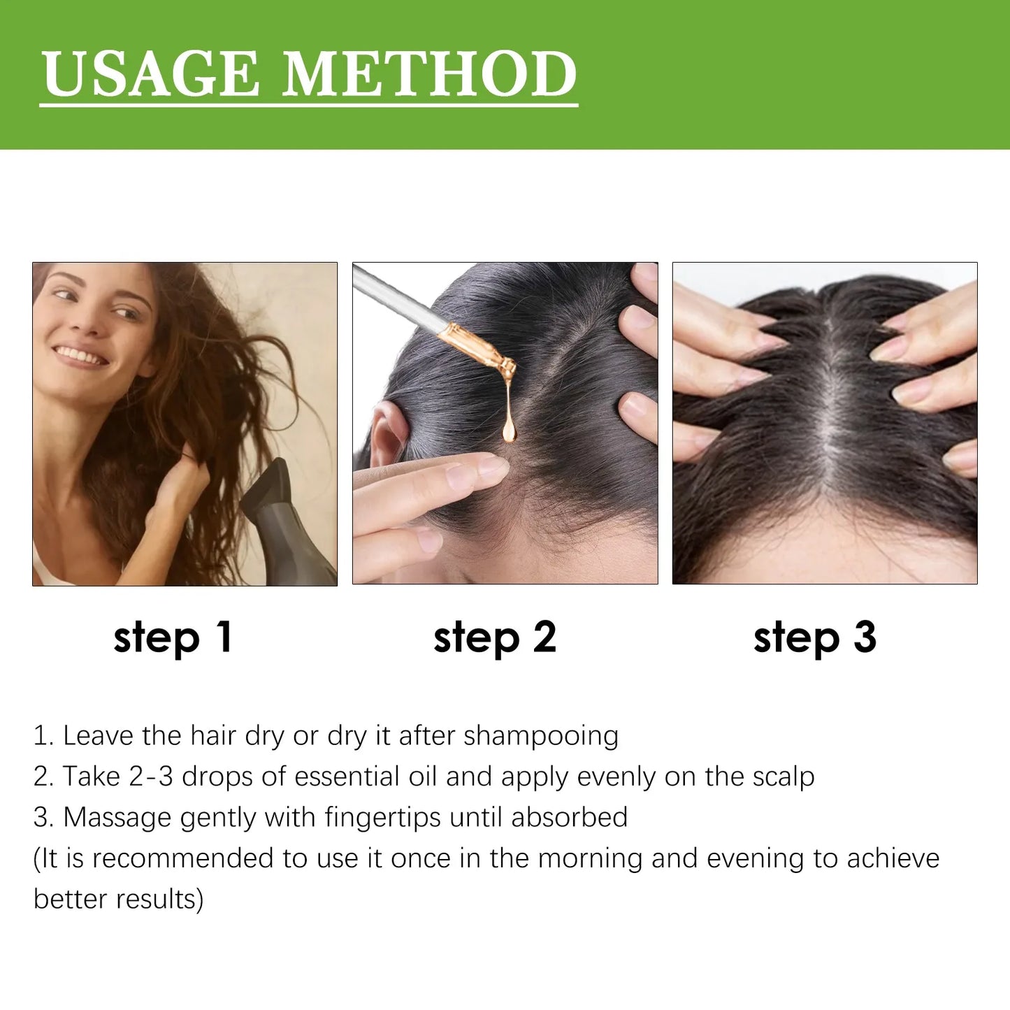 Rosemary Oil for Hair Growth & Loss Prevention 50ml