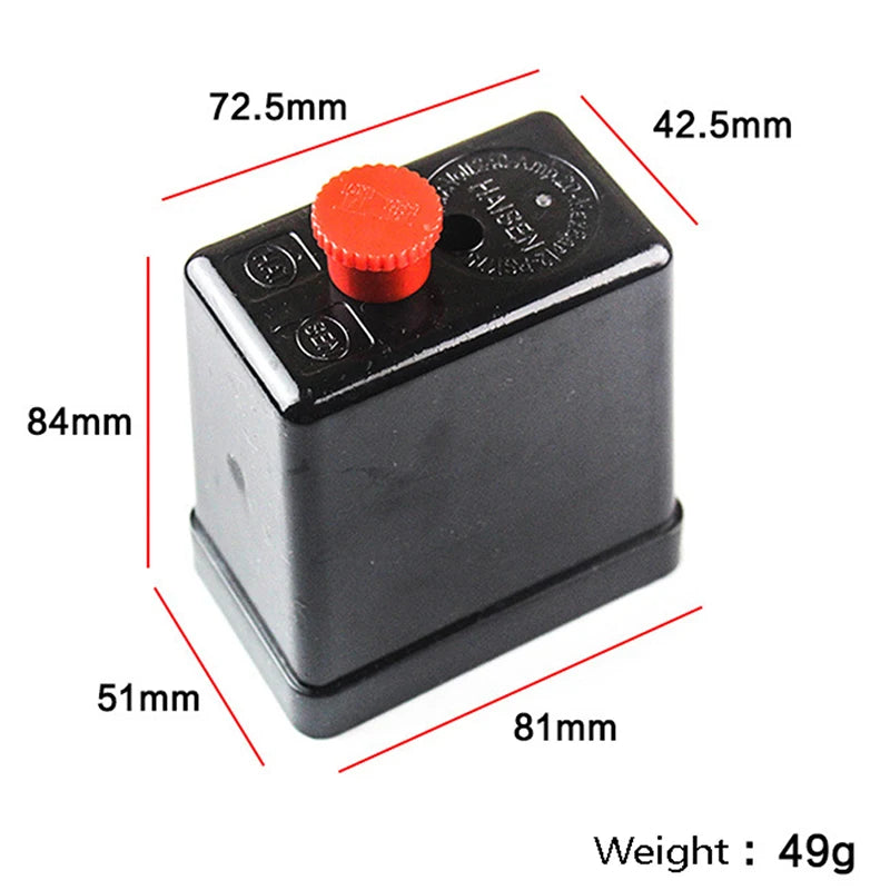 Air Compressor Pressure Control Switch Valve Just Only Housing Shell Cover Compressor Switch Box Peaceful Pleasures Health and Wellness