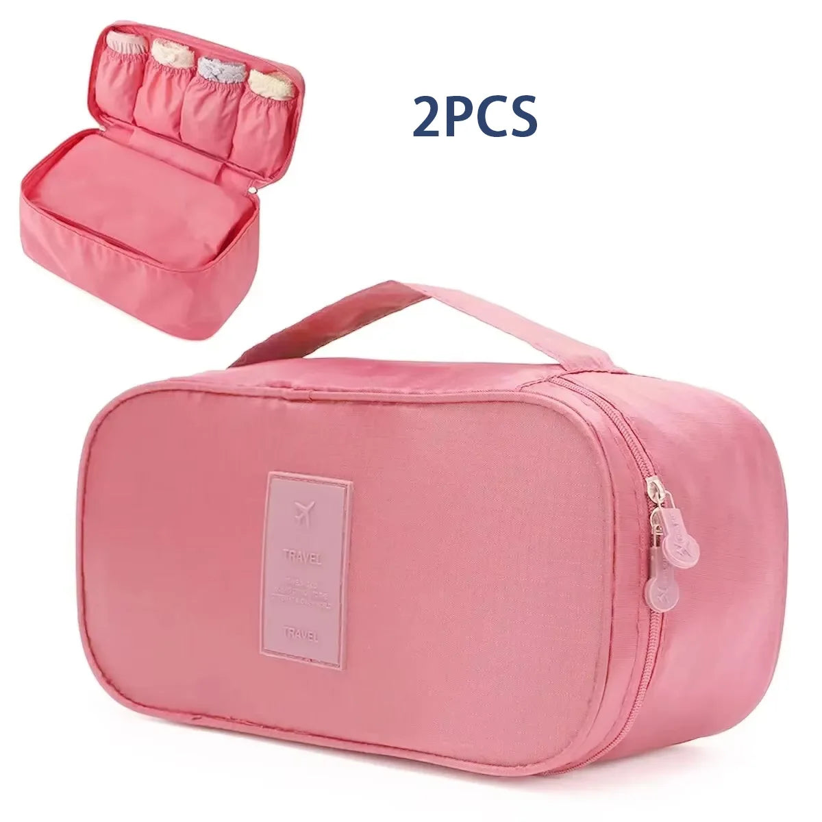 Portable Travel Organizer Bag – Bra, Underwear & Toiletry Case