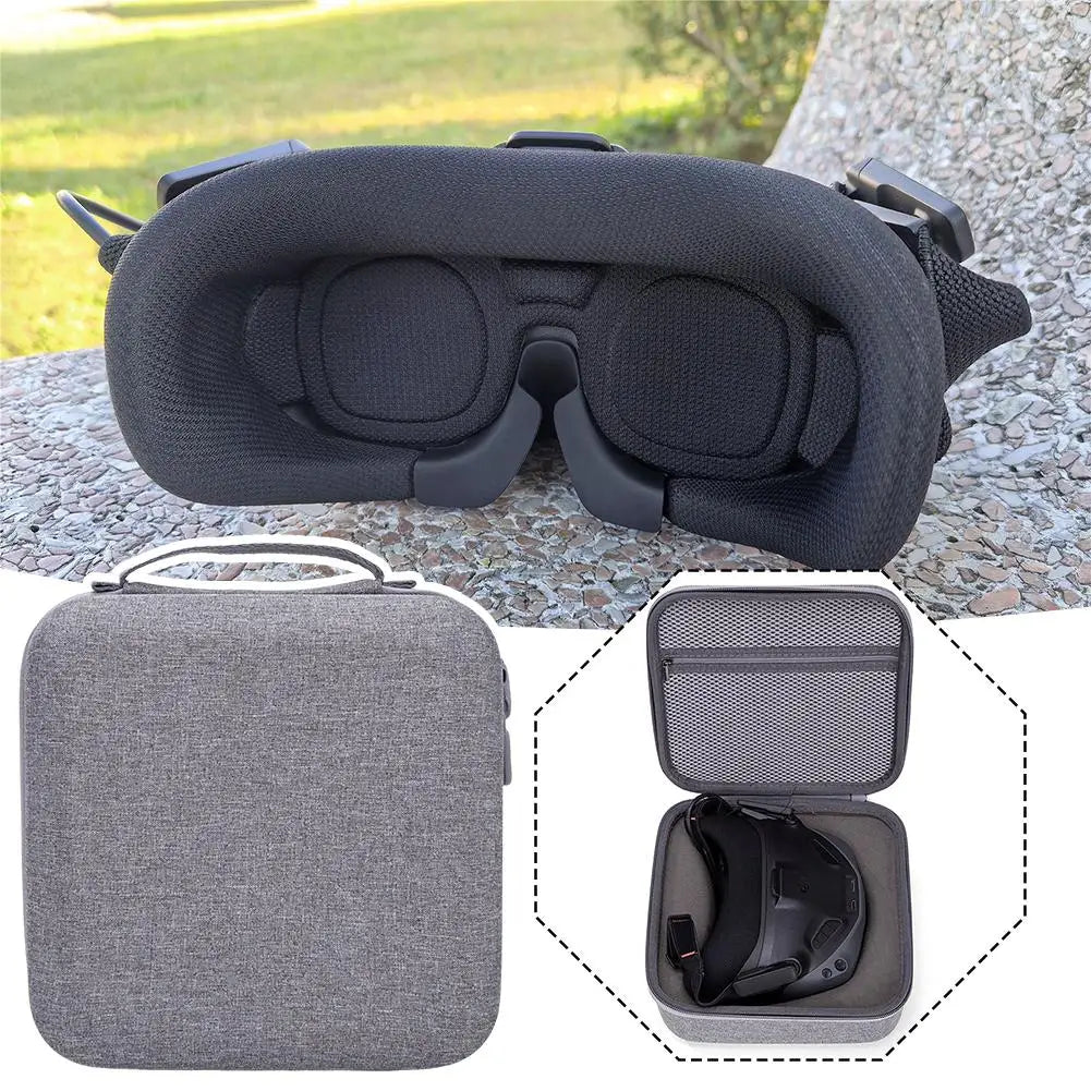 DJI Goggles N3 Hard Storage Bag with Waterproof Features Peaceful Pleasures Health and Wellness