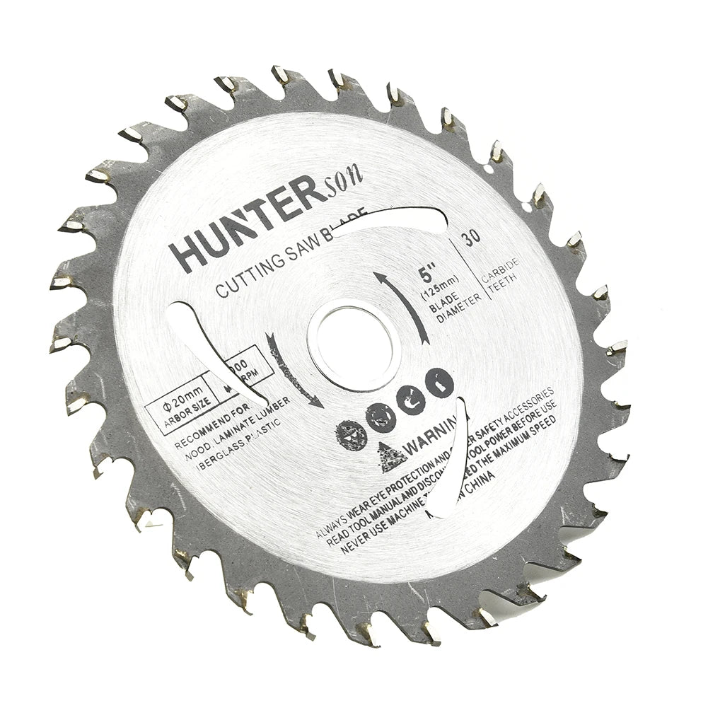 5 Circular Saw Blade Wood Cutting Disc 30 Teeth Bore Carbide