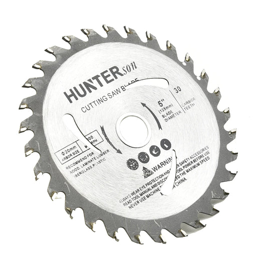 5 Circular Saw Blade Wood Cutting Disc 30 Teeth Bore Carbide Peaceful Pleasures Health and Wellness Default Title