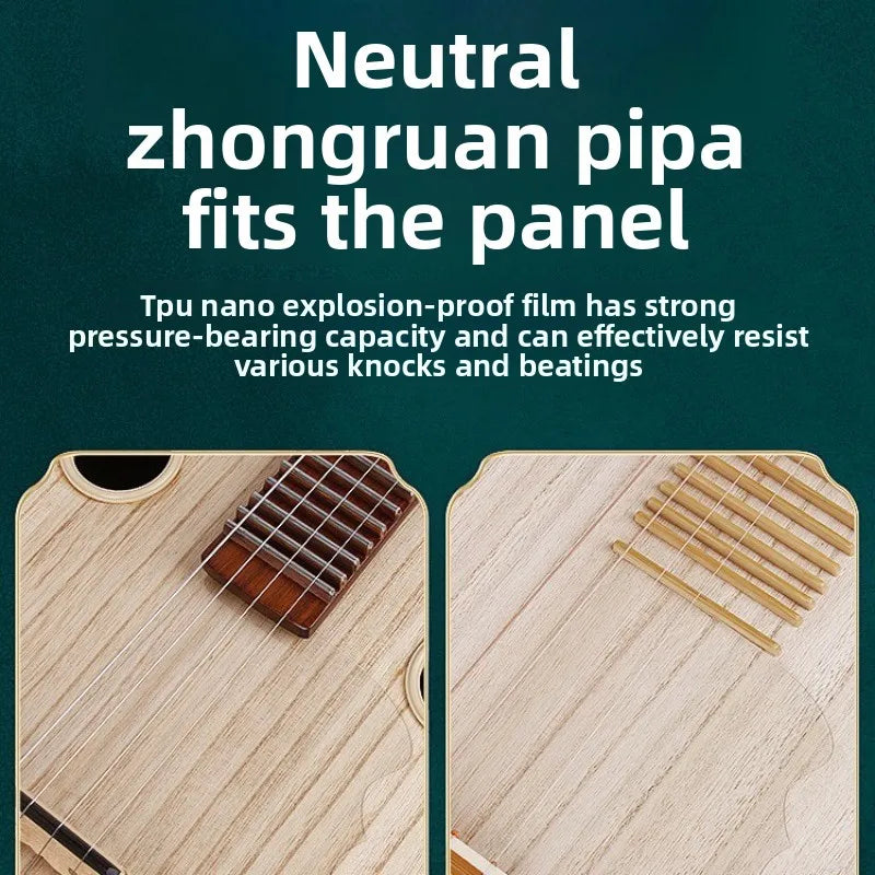 Pipa Panel Protective Film Large Medium Small Ruan Qin Surface Plate