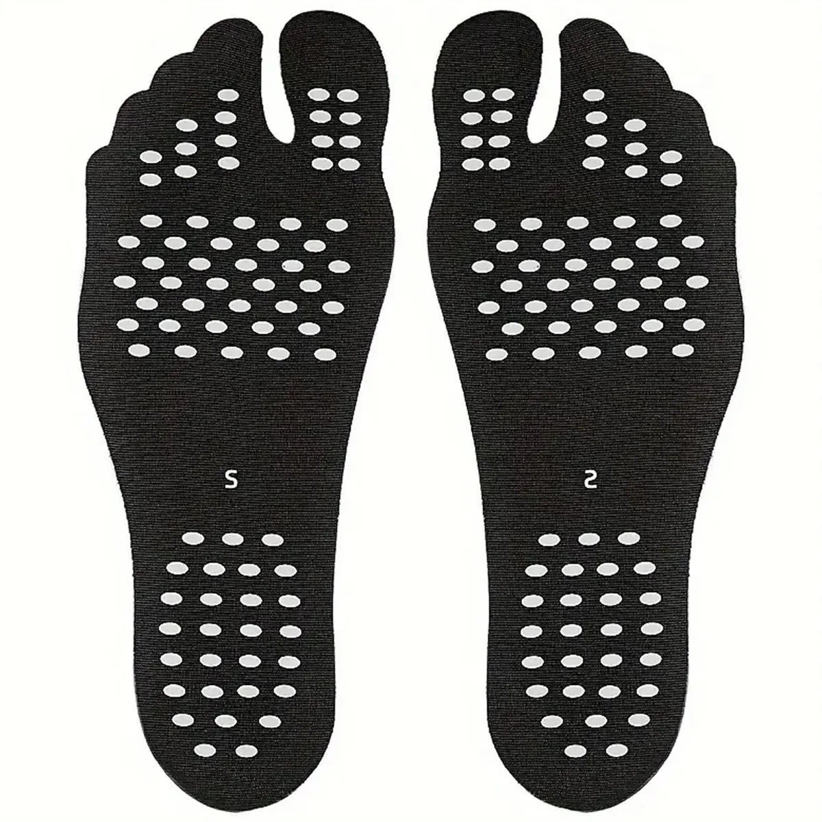 RooRuns Disposable Self-Adhesive Beach Foot Pads | 1 Pair