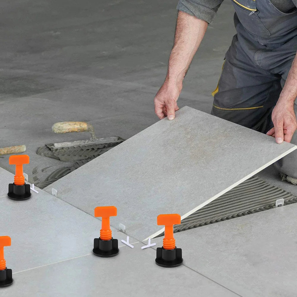 326-Piece Tile Leveling System – Spacers, Wedges & Wrench Kit Peaceful Pleasures Health and Wellness