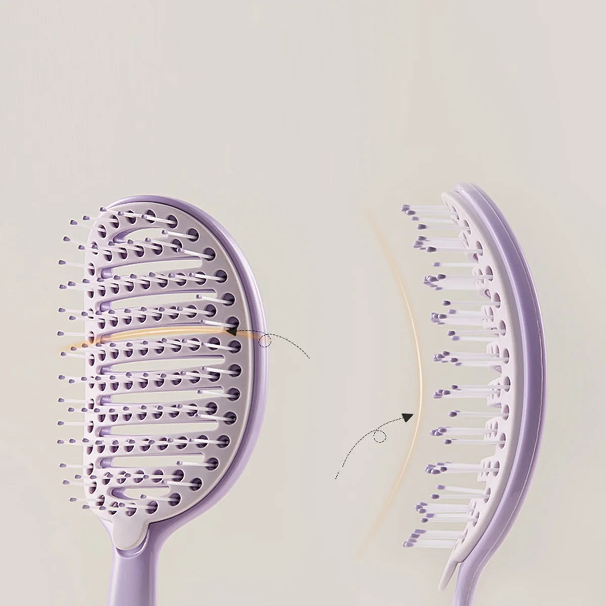1Pcs Cleaning Net Cover Hair Brush Self Cleaning Hair Brush Salon Hair Massage Scalp Combs Dry Dual Purpose Comb Peaceful Pleasures Health and Wellness